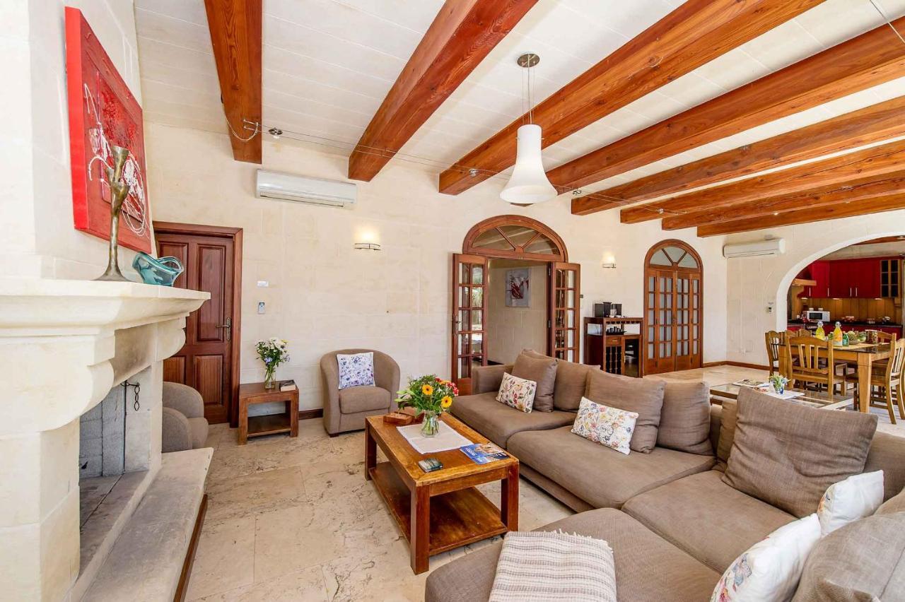 The Almonds Luxury Villa San Lawrenz Luaran gambar